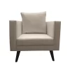 silla poltrona scandi color marfil