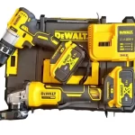 Combo taladro percutor 1-2 + pulidora 4 1-2 68v inalámbricos Dewalt