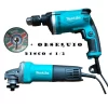Combo taladro percutor de 1-2 y pulidora de 4.1-2 tipo Makita para trabajo medio