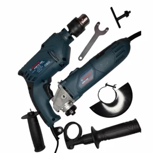 Combo taladro y pulidora de 1-2 y 4-1.2 tipo Bosch 1