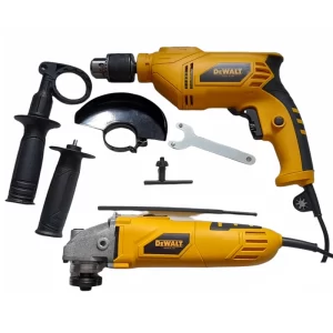 Combo taladro y pulidora de 1-2 y 4-1.2 tipo Dewalt 1