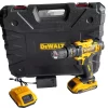 Taladro inalámbrico 24V + 46 accesorios tipo Dewalt