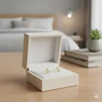 Aretes Topitos Musicales Dorados x3 Unidades