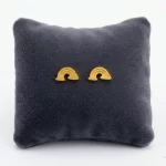 Aretes-Topitos-Arcoiris-Dorados