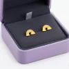 Aretes-Topitos-Arcoiris-Dorados