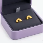 Aretes-Topitos-Arcoiris-Dorados