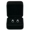 Aretes-Topitos-Circulo-Estrella-Plateados
