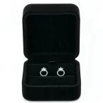 Aretes-Topitos-Circulo-Estrella-Plateados