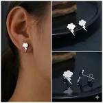 Aretes Topitos Tormenta