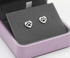 Aretes-huella-corazon-plateado