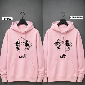 Buzo Pareja Mickey y Minnie
