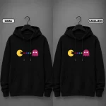 Buzo-Saco-Hoodie-Pareja-Pac-man-Estampados