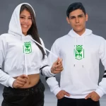 Buzo buso hoodies pareja Atlético Nacional