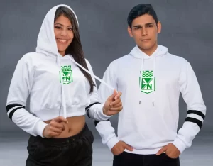 Buzo buso hoodies pareja Atlético Nacional