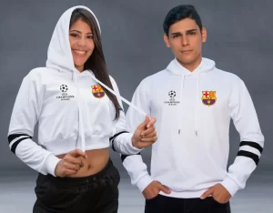 Buzo buso hoodies pareja Fc Barcelona