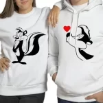 Buzo buso saco hoodies pareja pepe lew enamorado