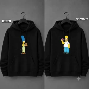 Buzo Pareja Los Simpson Estampados