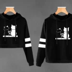 Buzo saco hoodies parejas gatos