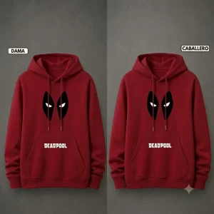 Buzo Parejas Deadpool Estampados