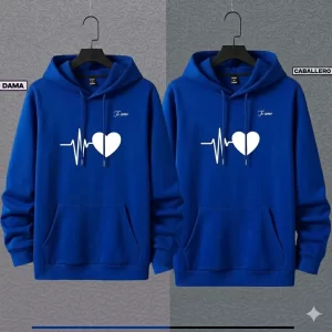 Buzos-con-Capota-Pareja-Corazon-Electrico