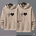 Buzos-con-Capota-Pareja-Corazon-Electrico