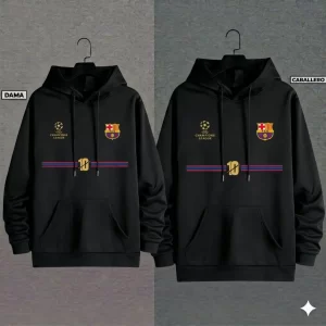Buzos-con-Capota-Pareja-FC-Barcelona