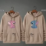 Buzos-con-Capota-Pareja-Stitch-Angel