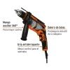 Combo pulidora 4-1-2 850W ERGO-PRO 18156 + taladro 1-2 650W Truper 15679 1