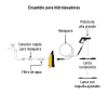 Hidrolavadora electrica 1300 PSI Pretul 6
