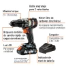 Rotomartillo inalámbrico 1-2 20V sin carbones Truper MAX 3