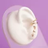 Set aretes adhara dorados K251