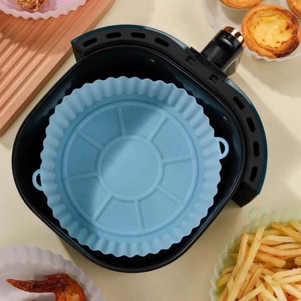 Set X6 Bandeja De Silicona Para Air Fryer