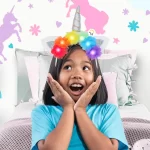 Diadema Unicornio con Luz LED