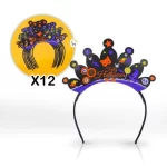 Diadema X12 fiesta disfraces con diseño para halloween 8