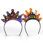 Diadema fiesta disfraces con diseño para halloween X12