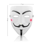 Máscara Anonymous Hacker medidas