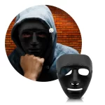 Máscara asesino sin rostro y expresión 4
