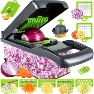 Picador rallador de verduras 14 en 1