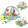 Gimnasio corral diseño de tortuga para bebe 3 En 1