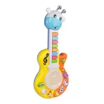 Guitarra con diseño de jirafa musical 6