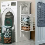 Organizador plegable de ropa sucia