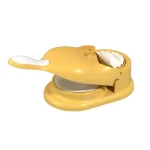 Molde armador empanadas de plástico amarillo