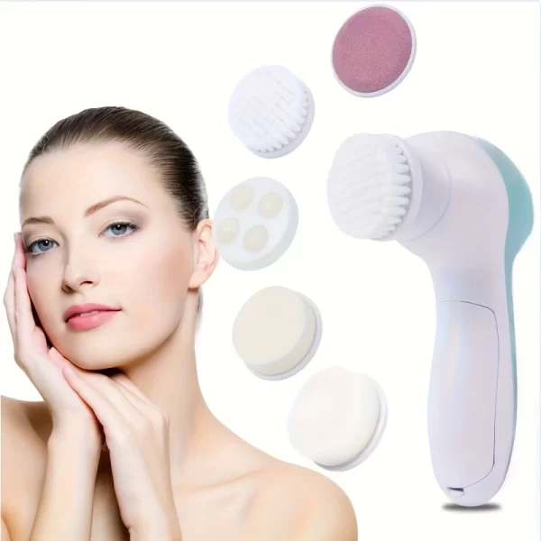 Cepillo Eléctrico Facial 5 en 1-2