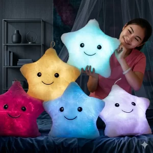 Estrella-Peluche-Almohada-Colores