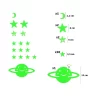 Figuras Luminosas 3D Fluorescentes Noche Dormitorio Hogar 3