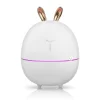 Humidificador aromatizador difusor aroma luz LED blanco