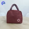 Lonchera Con Aislante Térmico Portacomida Alimentos Portátil vinotinto