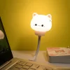 Luz led de noche usb kawaii 3