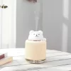 Mini Humidificador USB Animales Luz LED Difusor oso