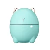 Mini humidificador USB luz LED gato difusor celeste